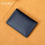 2023 Real Leather Slim ID Credit Card Holder Men and Women Minimalism Cowhide ins Mini Ultrathin Cards Cases wallet - Image 10