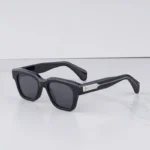 Fellini Sunglasses for Male Classic High Street Square Black Sun Glasses 2025 Trendy Retro 8.0MM Thick Acetate Solar Glasses - Image 4