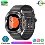 NEW Watch 7 Ultra 47mm Smart Watch IP68 Waterproof Bluetooth Call Compass 1.43" AMOLED Screen SpO2 GPS Smartwatch for Men Women - Image 12