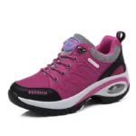 Ladies Sneakers Comfortable Breathable Platform Shoes Fashion Lace Up Female Casual Shoes for Women Outdoor Short Boots - Image 9