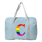 Weekend Bags for Women Travel Bags Carry on Sports Gym Bagworkout Duffel Bag Overnight Shoulder Bag Rainbow Pattern Series 2024 - Image 29