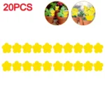 50-10Pcs Sticky Traps Fruit Fly Trap Yellow Sticky Bug Trap for Indoor Outdoor Use Insect Pest Control Garden Strong Glue Plant - Image 25