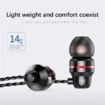 Metal Earphones High Quality Bass Noise Reduction Headphones In Ear Sport Earband With Microphone Formobile Phone - Image 5