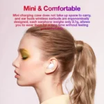E6S Wireless Bluetooth Headphones with LED Display Deep Bass Stereo Ear Buds with Mic  Wireless Earbuds - Image 4