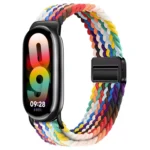 Adjustable Nylon Strap for Xiaomi Mi Band 9 Magnetic clasp bracelet Accessories for Xiaomi Mi Band 8/Mi Band 9 Smart Watch Belt - Image 10