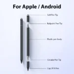 For Apple Android Stylus Pencil For Ipad 10 Pro Air 3 in 1 Universal Pens For Samsung Xiaomi Huawei Redmi Tablet Phone Touch Pen - Image 8