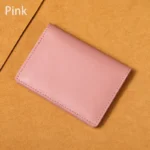 2023 Real Leather Slim ID Credit Card Holder Men and Women Minimalism Cowhide ins Mini Ultrathin Cards Cases wallet - Image 8