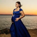 Women's Convertible Maternity Dress Pregnant Short Infinity Dress Wedding Transformer Multiway Wrap Dress Photography Bridesmaid - Image 4
