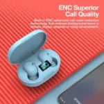 E6S Wireless Bluetooth Headphones with LED Display Deep Bass Stereo Ear Buds with Mic  Wireless Earbuds - Image 2
