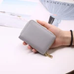 26 Card Slots for Men and Women Multi-card Sleeve Small Wallet New Zipper Card Page Ladies Driver's License Card Bag Horizontal - Image 15