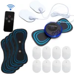 EMS Electric Neck Massager Lcd Display Cervical Massage Patch Low Frequency Pulse Muscle Stimulator Pain Relief Relaxation - Image 21