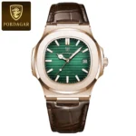 POEDAGAR Luxury Man Wristwatch Business Stainless Steel Quartz Men Watch Waterproof Luminous Date Square Men's Watches Clock+Box - Image 14