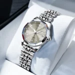 OLEVS Elegant Fashion Women's Watches Luxury Brand Original Quartz Watch for Ladies Waterproof Stainless Steel Luminous Date - Image 15