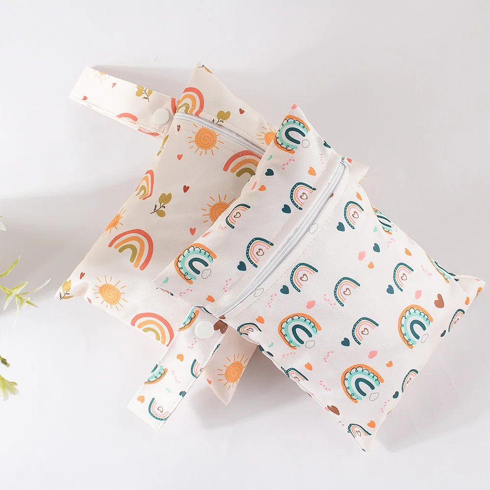 S74c1910fd26949a9a6267660a65dfe65c-1.webp BIAI 1pc Waterproof Baby Diaper Storage Bag Washable Resuable Stroller Organizer Bag Sports Travel Storage Bag Makeup Bag - Image 1