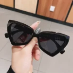 Fashion Cat Eye Sunglass Trendy Female Eyewear Luxury Irregular Frame Popular Women Travelling Sun Glasses Ultraviolet-proof - Image 2