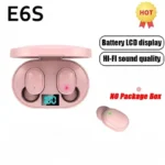 TWS E6S Wireless Earbuds Bluetooth Headphones Wireless Bluetooth Earphones  Noise Cancelling Earphones with Mic - Image 8
