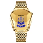 Binbond Top Luxury Brand Trend Cool Men's Wrist Watch Stainless Steel Technology Fashion Quartz Watch For Men JiChe01 - Image 12