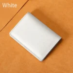 2023 Real Leather Slim ID Credit Card Holder Men and Women Minimalism Cowhide ins Mini Ultrathin Cards Cases wallet - Image 11
