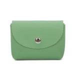 1pcs Litchi Pattern Wallet Earphone Bag Coin Purse Card Holder Simple Buckle Women Bag Card Wallet Handbag Wallets For Women - Image 9