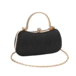 Elegant Glitter Evening Banquet Bag Rhinestone Box Shoulder Bag Crossbody Bag Ladies Clutch Bag Birthday party bag free shipping - Image 10