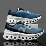 Men's Walking Shoes Lightweight Breathable Lace Up Running Shoes Gym Workout Fashionable Sneakers - Image 2