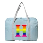 Weekend Bags for Women Travel Bags Carry on Sports Gym Bagworkout Duffel Bag Overnight Shoulder Bag Rainbow Pattern Series 2024 - Image 18