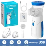 Medical Silent Nebulizer Handheld Asthma Inhaler Atomizer Children Health Care Mini Portable Nebulizer Humidifier