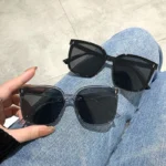OIMG Vintage Square Sunglasses Women Oversized Sunglass Men Retro Black Sun Glasses Shades Goggle UV400  Oculos De Sol - Image 5