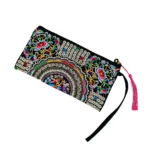 Luxury Design Flowers Clutches Pouch Fashion Women Wallet Wrist Handbag Lady Vintage Envelope Phone Purse Card Holders Pocket - Image 6