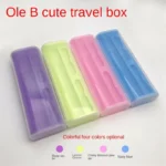 Professional Portable Travel Case for Braun/Oral B Electric Toothbrush, Family Use Light Plastic Holder Protective Storage Box - Image 3
