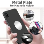 1/3/5PCS Metal Plate for Magnetic Car Phone Holder Self-adhesive Iron Sheet Sticker Magnet Mobile Phone Stand Mount For iPhone - Image 2