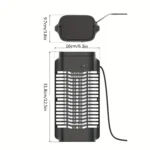 High-Powered Dual-Purpose Waterproof Electronic Mosquito Trap - 4200V, Ideal for Indoor and Outdoor Use in Home and Garden Pest - Image 3