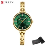 CURREN Luxurious and Elegant Round Dial with Stainless Steel Bracelet Fashion Dress Quartz Watches for Women - Image 13