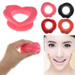 Silicone Rubber Face Slimmer Oral Mouth Muscle Massage Tool Tightener Exerciser Lip Trainer Anti-Wrinkle Chin Massager Wholesale - Image 2