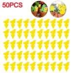 50-10Pcs Sticky Traps Fruit Fly Trap Yellow Sticky Bug Trap for Indoor Outdoor Use Insect Pest Control Garden Strong Glue Plant - Image 18