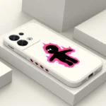 Pink Figure Phone Case For OPPO Reno 10 8 8T 8Z 7 7Z 6 5 Pro 4G 5G F19 F9 Pro Plus Liquid Silicone Cover - Image 2