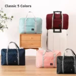 2 Pack Foldable Travel Duffel Bag for Airlines Carry on Bag Weekender Overnight Hospital Tote Bag Gym Duffel Bag Women Men - Image 4
