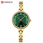 CURREN Luxurious and Elegant Round Dial with Stainless Steel Bracelet Fashion Dress Quartz Watches for Women - Image 10