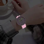 2025 New Simple Silicone Brand Casual Quartz Watch Women Crystal Silicone Watches Relogio Feminino Wrist Watch Hot Sale - Image 7