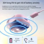 NEW Air 31 Wireless BT5.3 Headset T2 TWS Headphones ENC Headphones LED Power Digital Display Stereo Sound Earphones for Sports - Image 2
