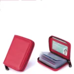 Mini 20 Card Wallet Men Women Small PU Leather Wallet Business Case Purse Holder RFID Blocking Carteira Masculina Porte Carte - Image 9