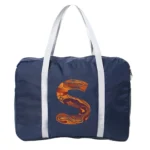 Travel Suitcases Woman Tote Bags Foldable Organizers Bag Engrave Image Letter Pattern Series Large Capacity Luggage Storage Bag - Image 10