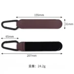 1pcs PU Leather Baby Stroller Hook for Pram Rotate 360 Degree Rotatable Cart Organizer Pram Hook Stroller Accessories - Image 6