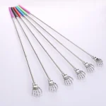 마사지기 Back Scratcher Telescopic Scratching Back Scratcher Massager Kit Scraper Extendable Telescoping Itch Health Products 괄사 - Image 4