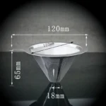Reusable Coffee Filter Holder Versatile Double Layer Stainless Steel Coffee Tea Strainer Coffee Accessories Coffe Making Tool - Image 7