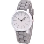 2024 Brand Women Quartz Watch Casual Fashion Silicone Strap Watches Ultra-thin Geneva Jelly Wristwatch Gift Clock Dropshipping