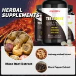 Male Enhancing Supplement, Supports Reproductive Health Energizer, Men Muscle Builder Enlargement Pills, Endurance tablets - Image 3