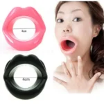 Silicone Rubber Face Slimmer Oral Mouth Muscle Massage Tool Tightener Exerciser Lip Trainer Anti-Wrinkle Chin Massager Wholesale