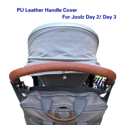 Baby Pu Leather Handle Cover For Joolz Day 2/Day 3 Stroller Pram Bumper Protective Cases Armrest Covers Carriage Bar Accessories