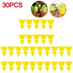 50-10Pcs Sticky Traps Fruit Fly Trap Yellow Sticky Bug Trap for Indoor Outdoor Use Insect Pest Control Garden Strong Glue Plant - Image 12